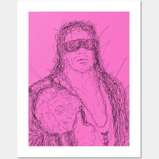 BRET HITMAN HART Wall Art by PNKid